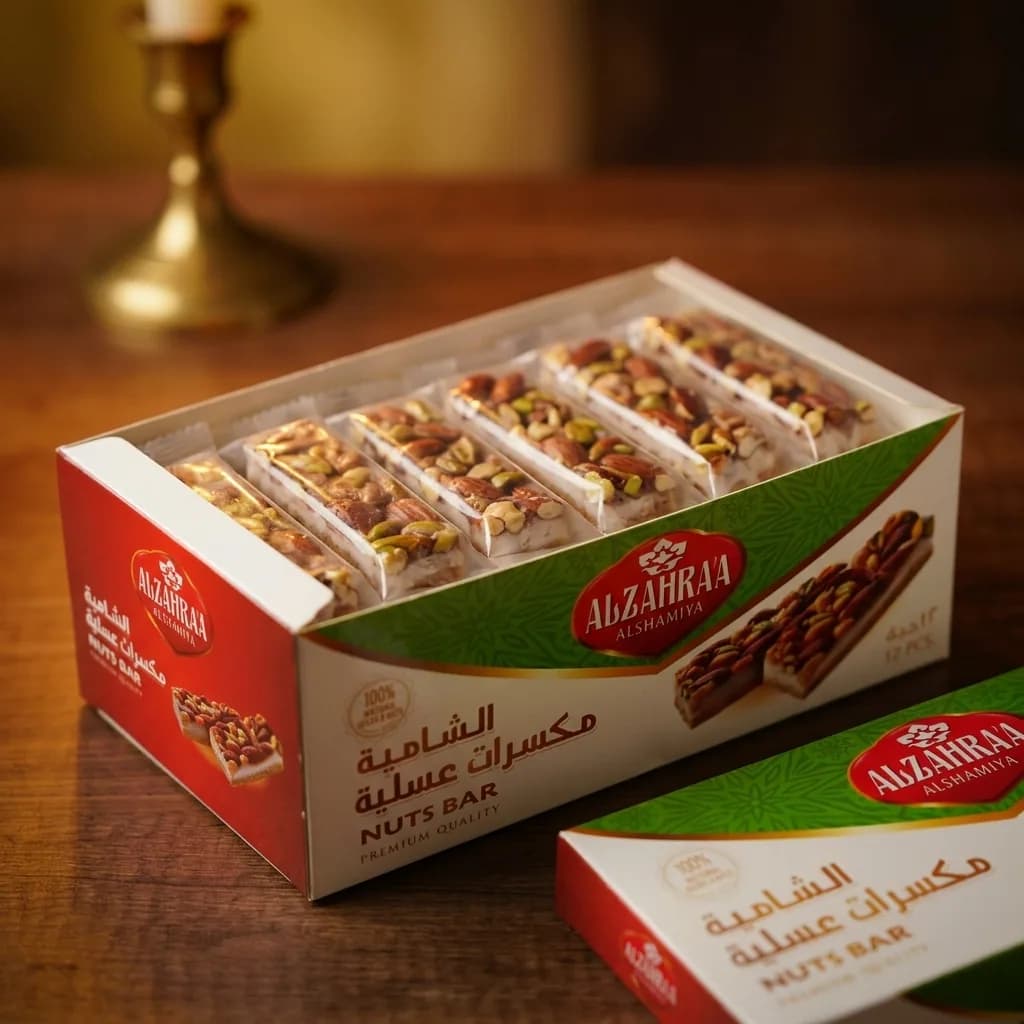 Alzahraa Alshamiyah Nuts Bar - Honig & Nüsse 2