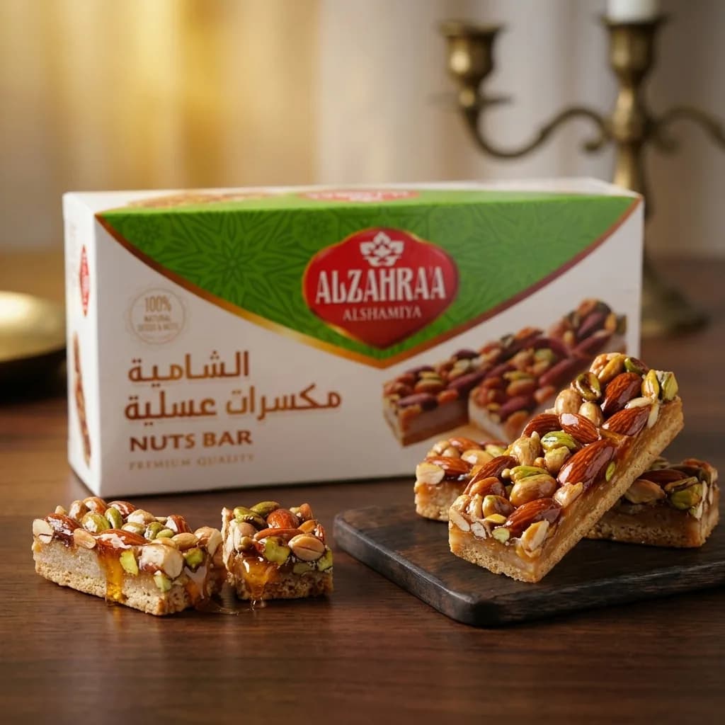 Alzahraa Alshamiyah Nuts Bar - Honig & Nüsse 3
