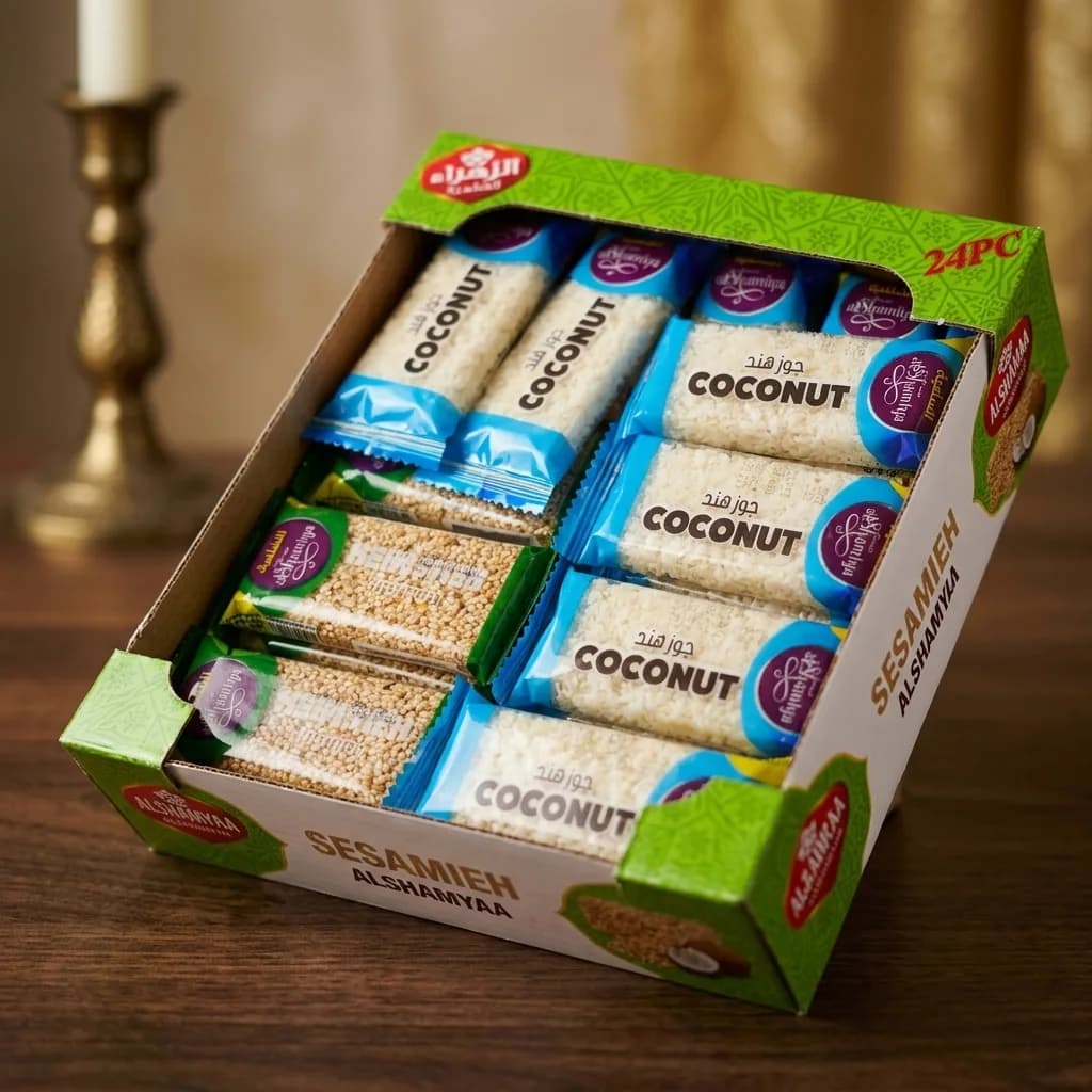 Alzahraa Alshamiyah Sesam & Kokos Bars Mix 2
