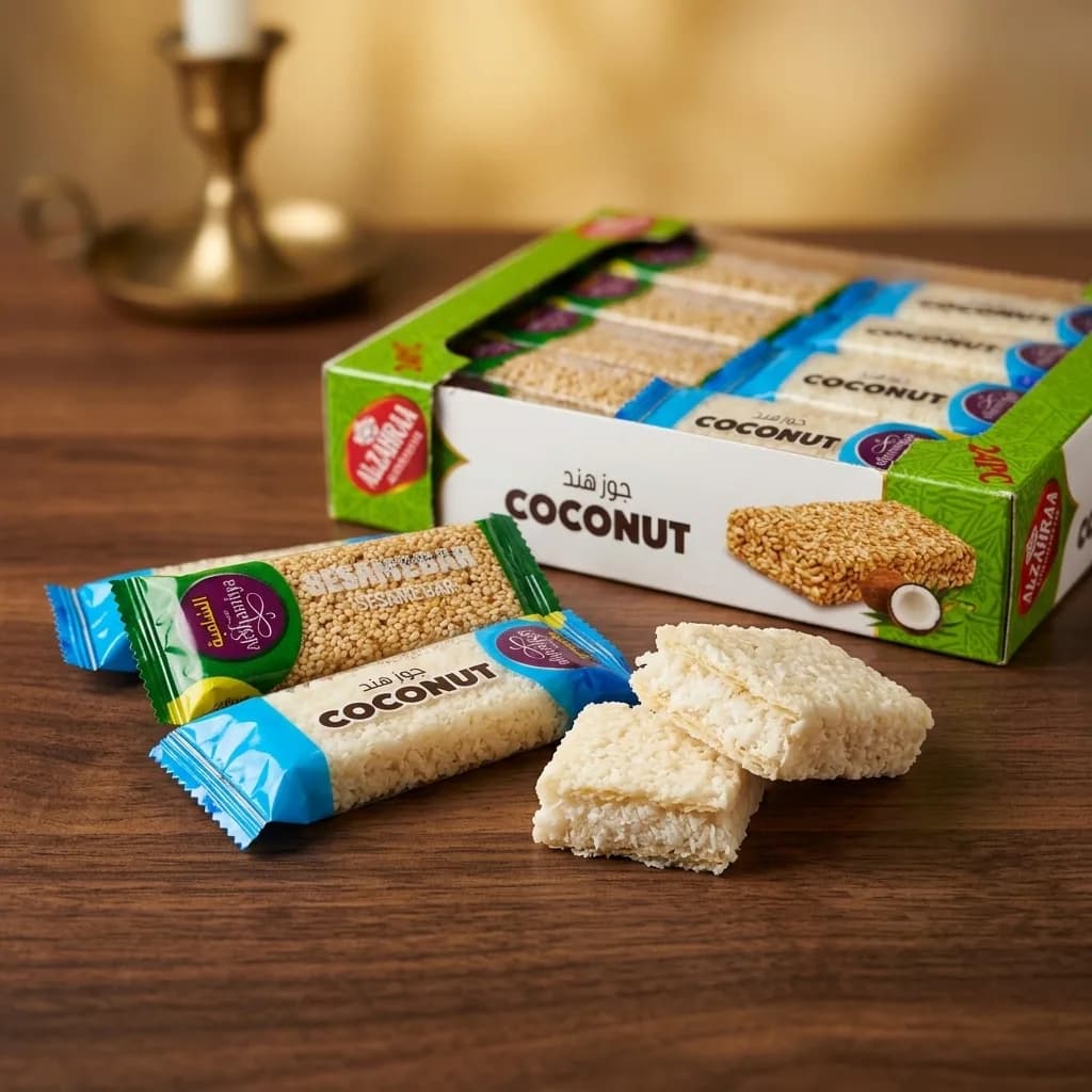 Alzahraa Alshamiyah Sesam & Kokos Bars Mix 3