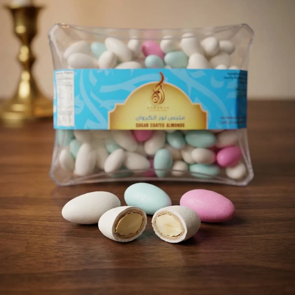 Al-Karawan Sugar Coated Almonds - Mixed 3