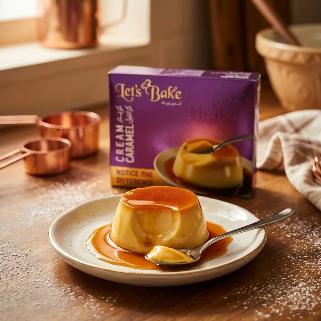 Let's Bake Cream Caramel 3