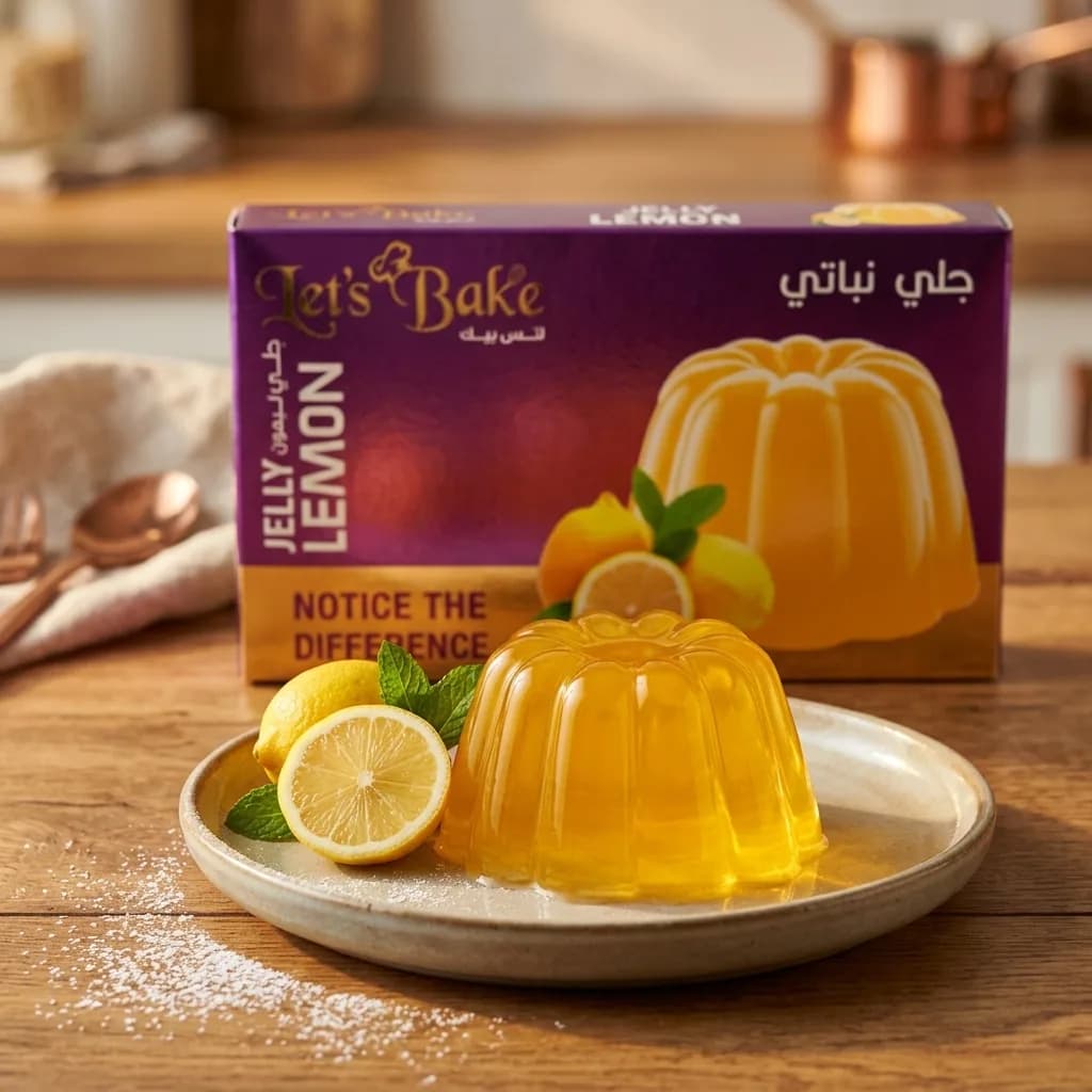 Let's Bake Jelly - Lemon (groß) 3