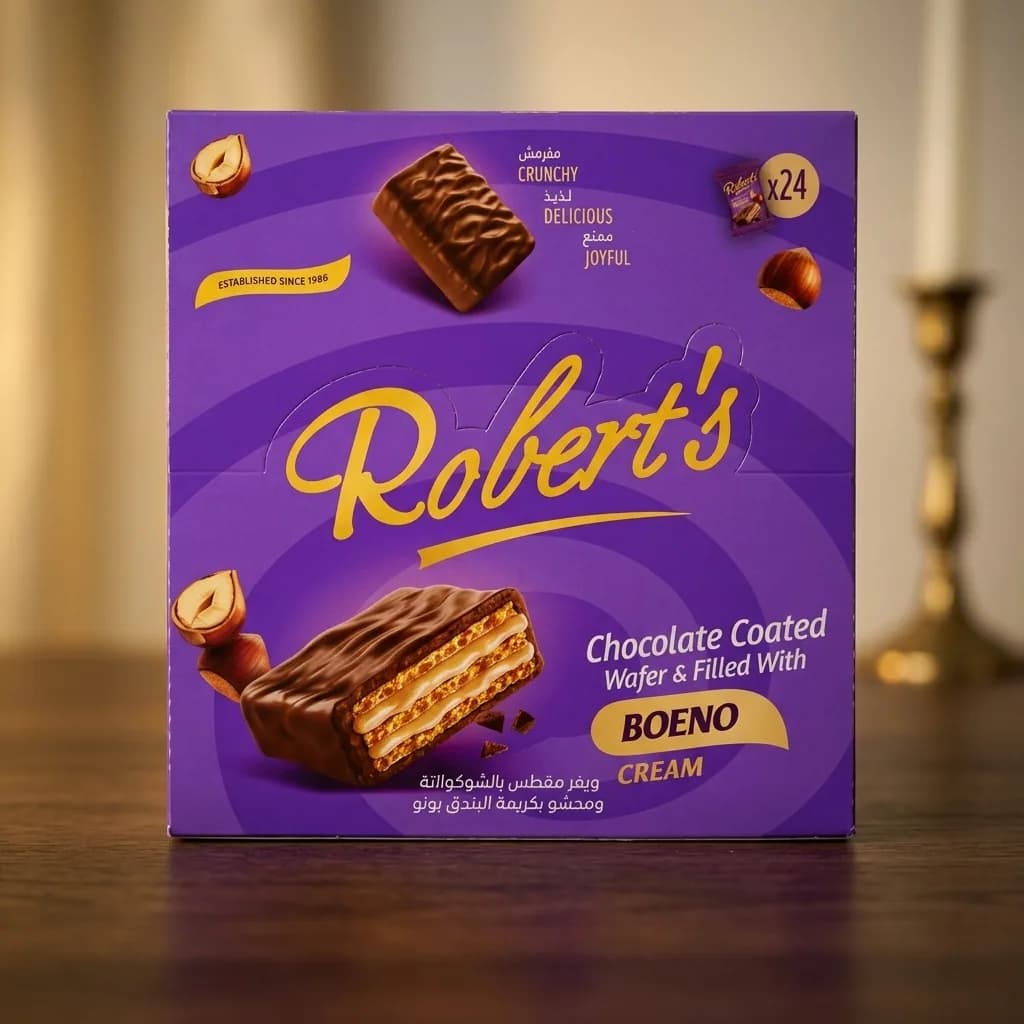 Robert's Chocolate Wafer - Boeno Cream