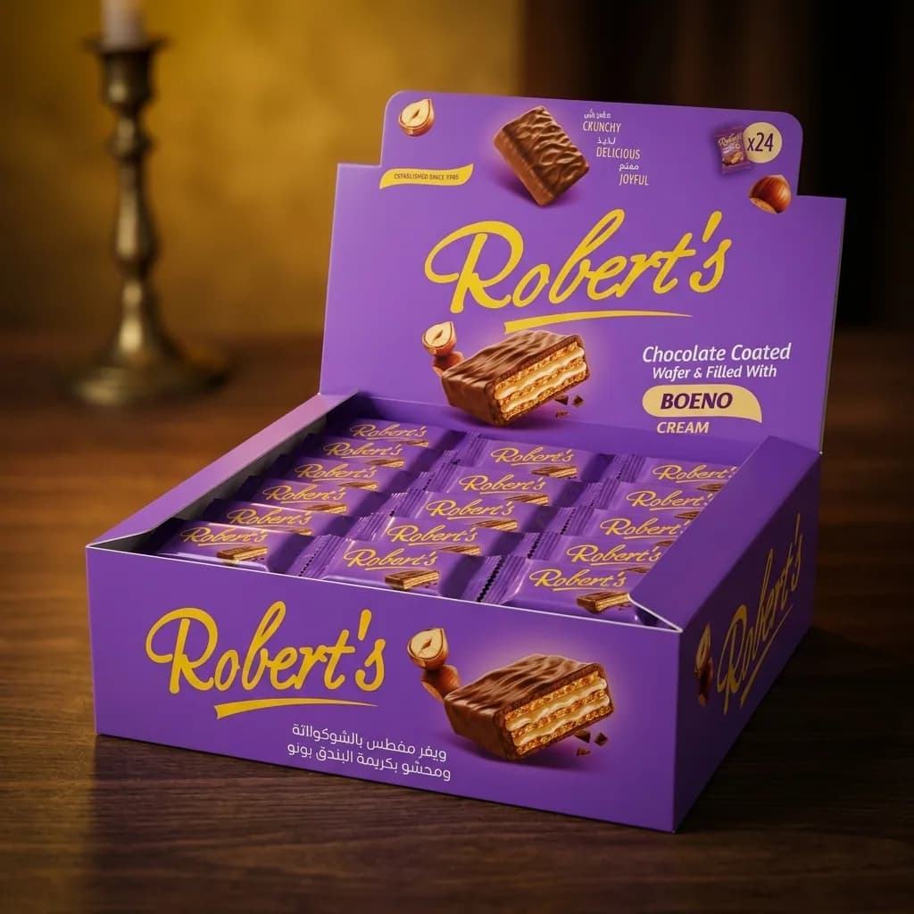Robert's Chocolate Wafer - Boeno Cream 2