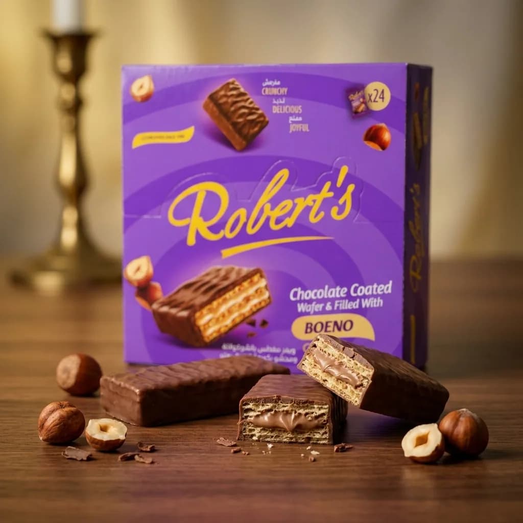 Robert's Chocolate Wafer - Boeno Cream 3