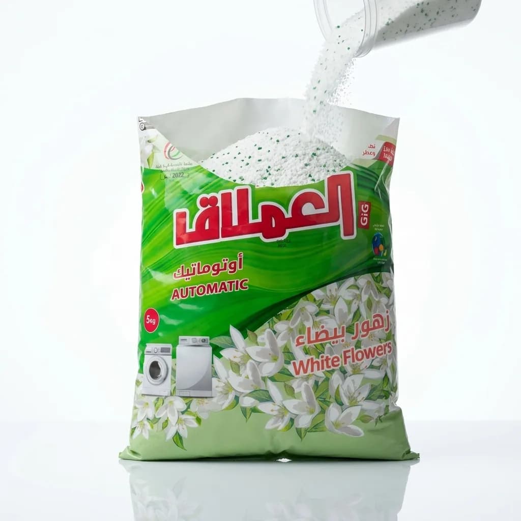 Al-Emlaq Automatic Detergent - White Flowers 5kg 2