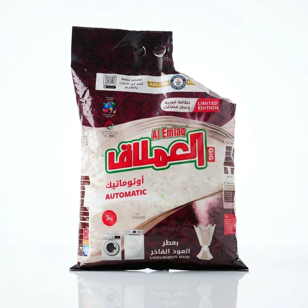 Al-Emlaq Automatic Detergent - Luxurious Oud 3kg 2