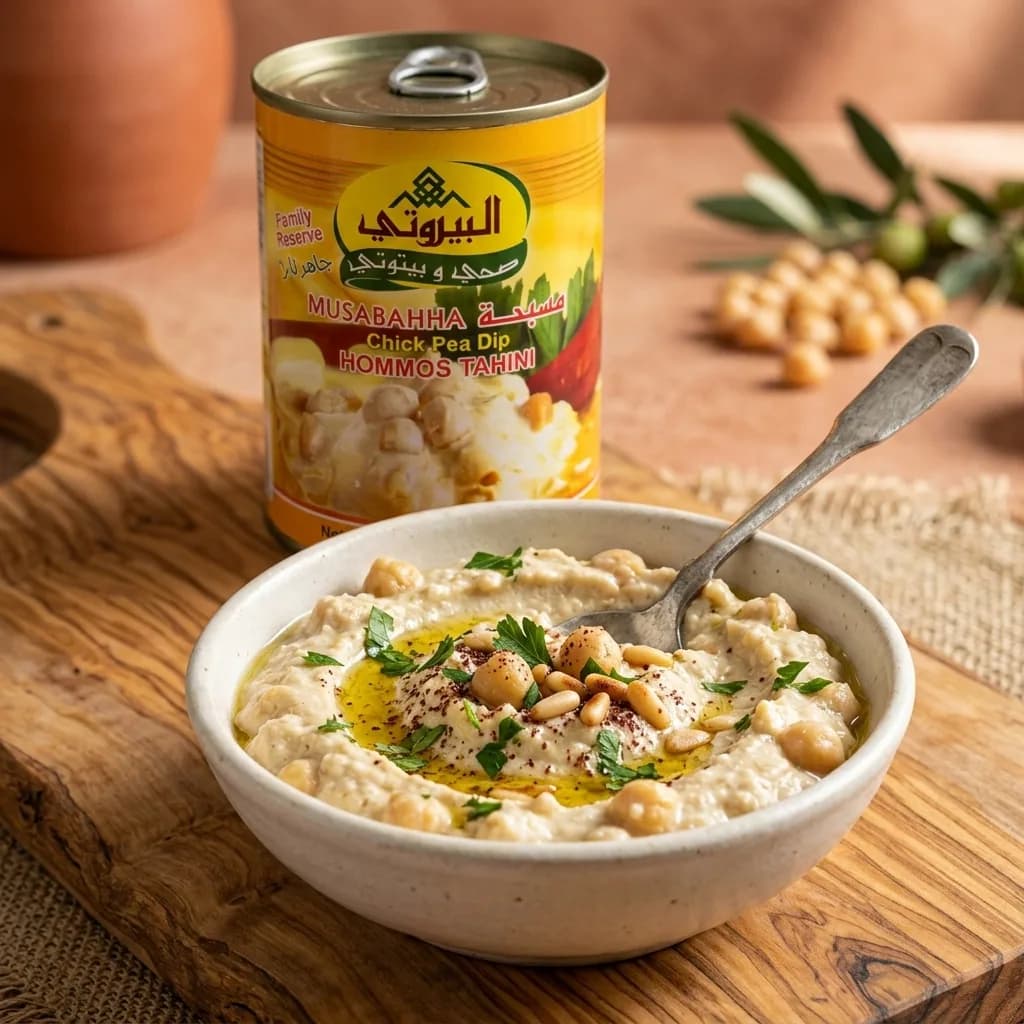 Al Beiruti Musabahha / Hommos Tahini 3