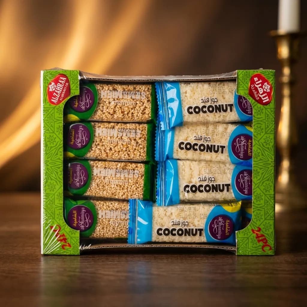 Alzahraa Alshamiyah Sesam & Kokos Bars Mix