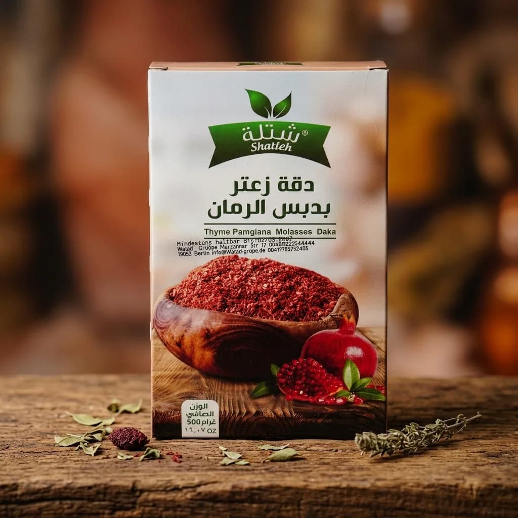 Thyme Pomegranate Molasses Daka