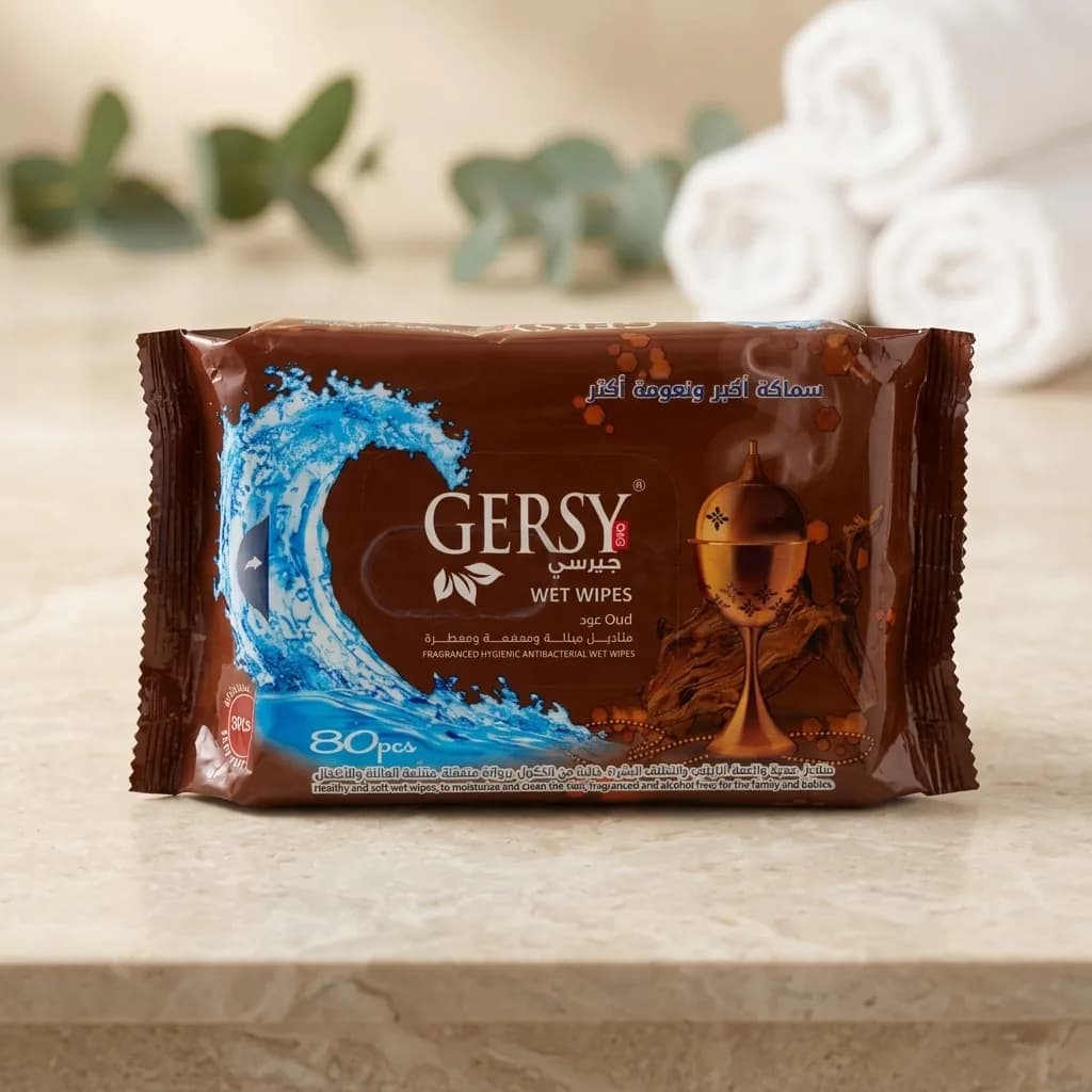 Gersy Wet Wipes - Oud