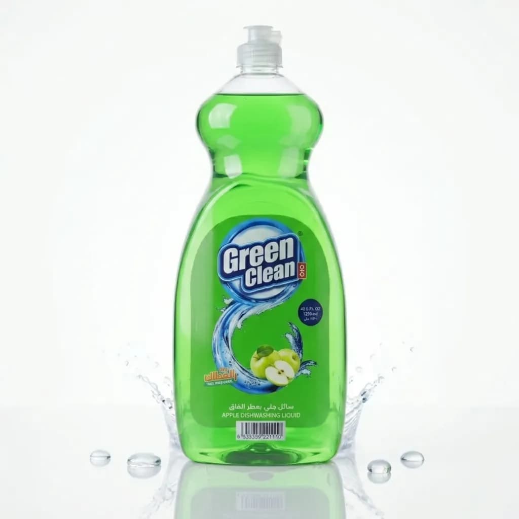 Green Clean Dishwashing Liquid - Apfel