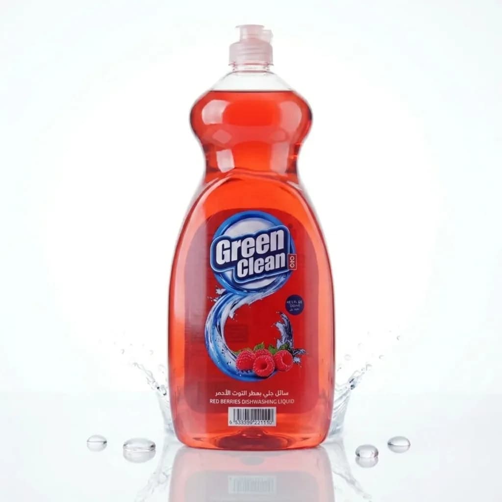 Green Clean Dishwashing Liquid - Himbeere