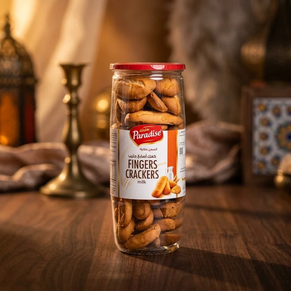 Paradise Fingers Crackers Milch 350g