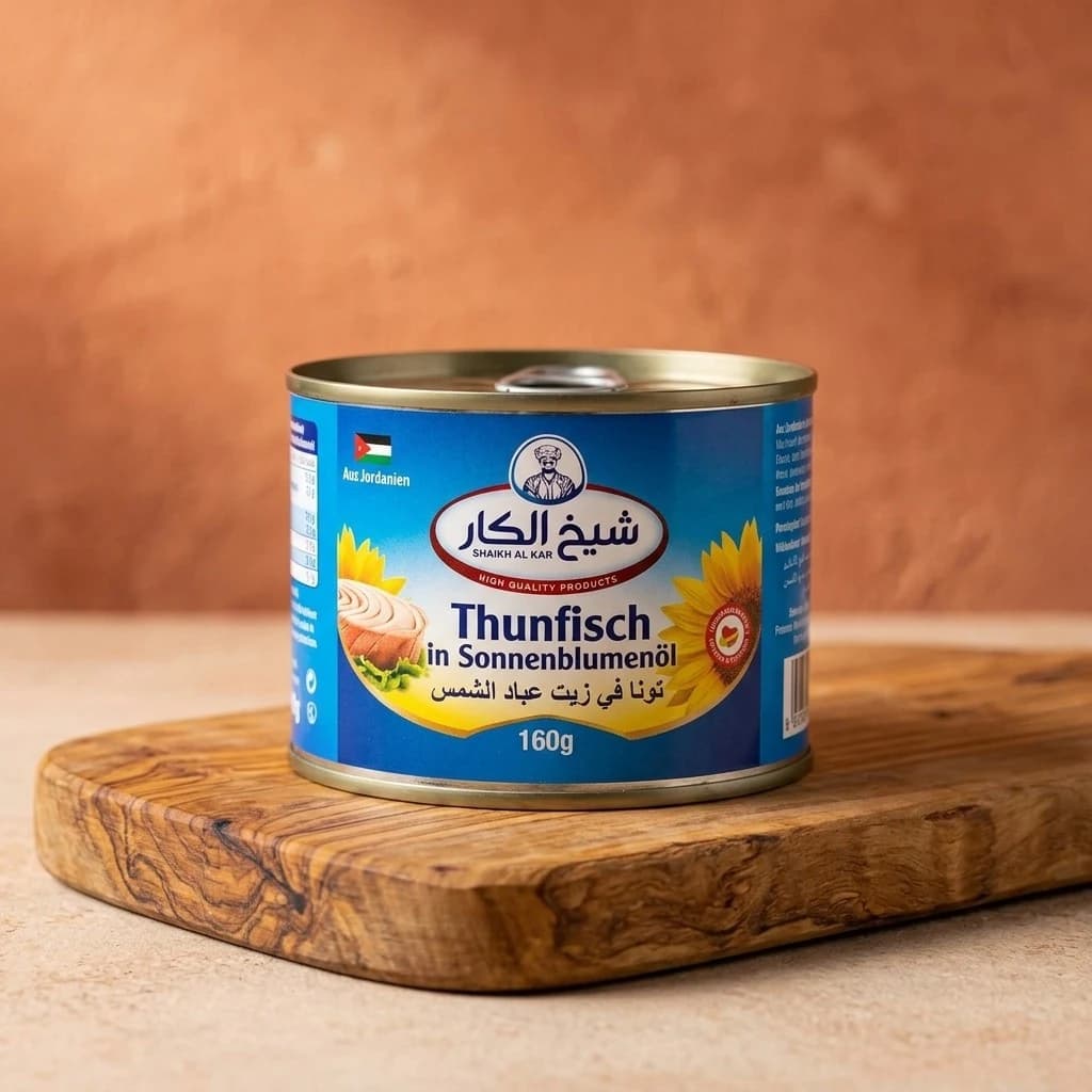 Sheikh Al Kar Thunfisch in Sonnenblumenöl