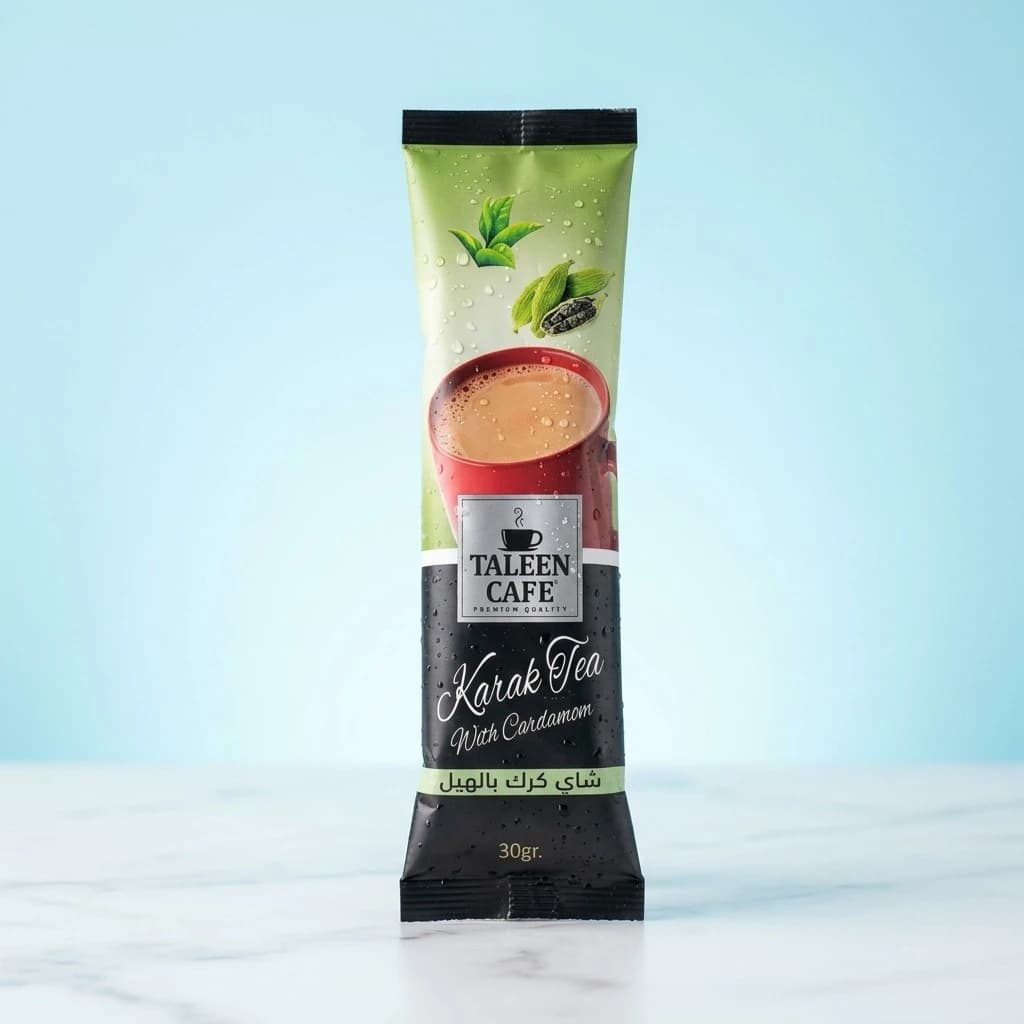 Taleen Cafe Karak Tee mit Kardamom
