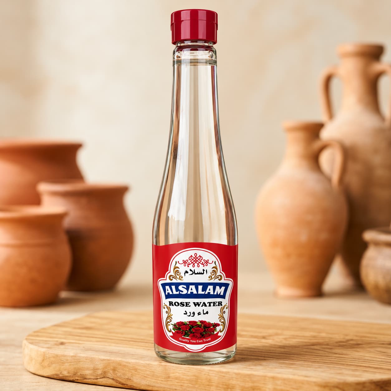 Al Salam Rosenwasser 500 ml